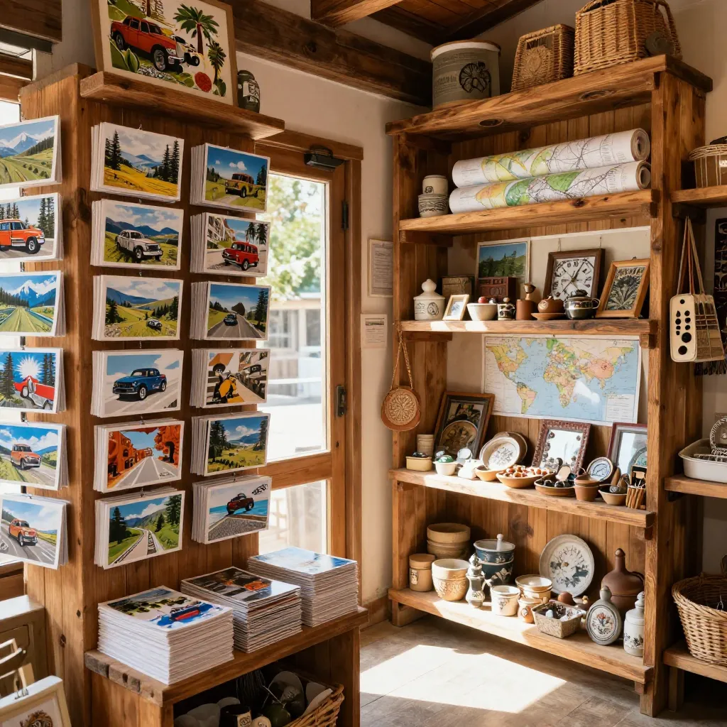 Scenic road leading into mountains at sunset with palm silhouettes