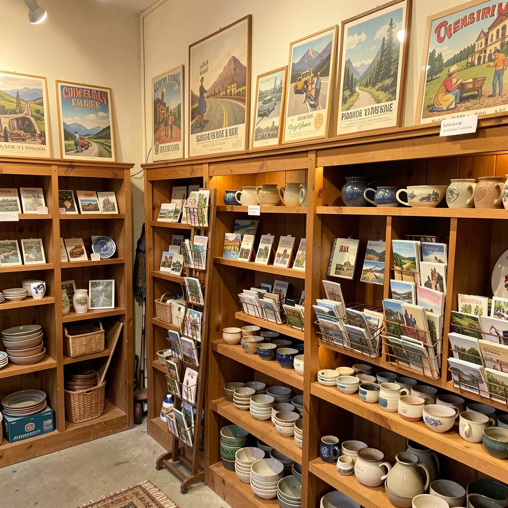 Wide open road through landscape with sunset