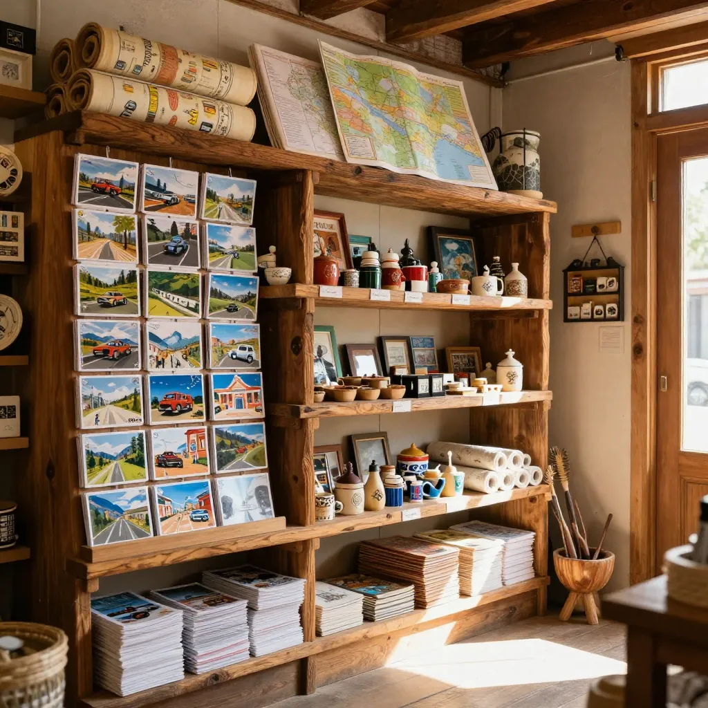 Tropical coast with palms and ocean