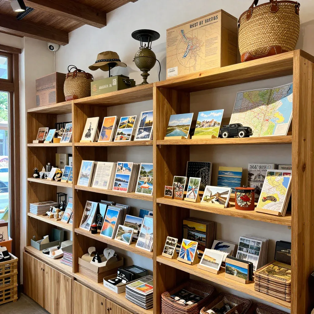 Scrapbook page with road map and notes