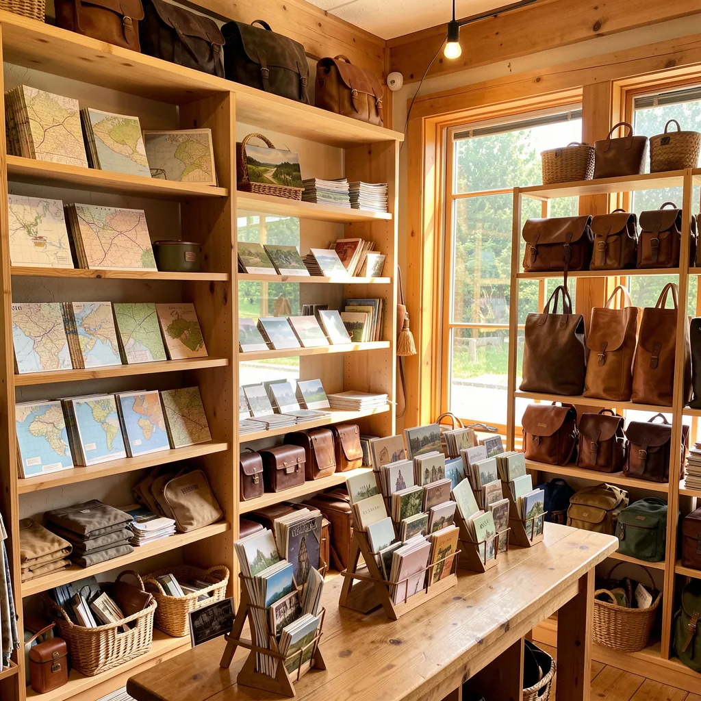 Polaroid-style photo of desert road at golden hour