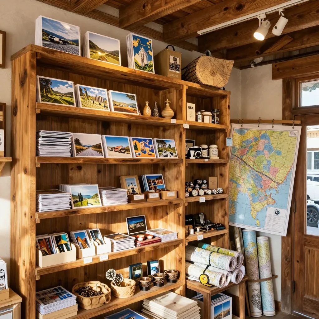 Polaroid of mountain pass in morning mist